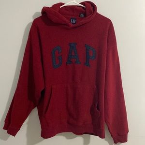 Maroon vintage GAP hoodie. Soft and athleisure